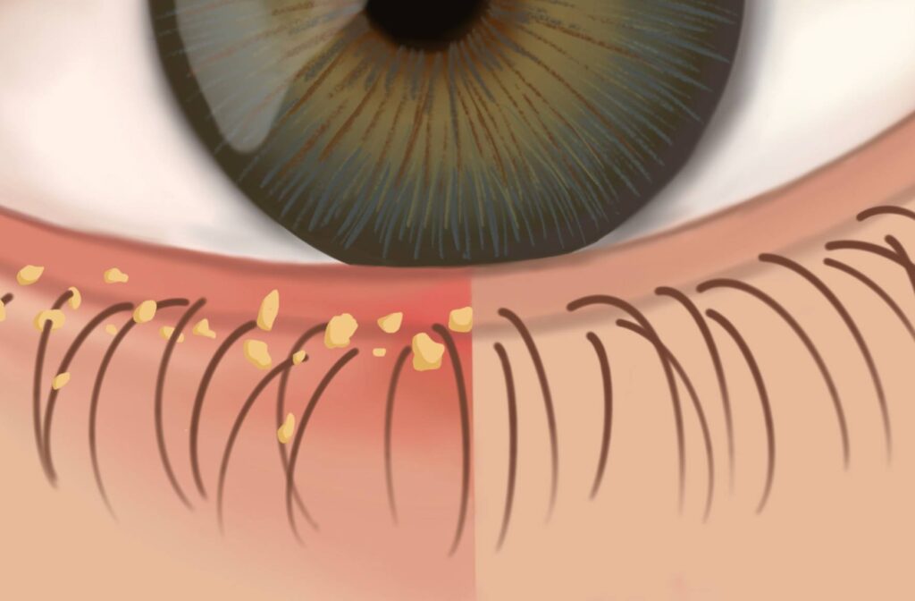 아이 눈 충혈, 만성적인 경우 눈꺼풀염이 문제(BKC)