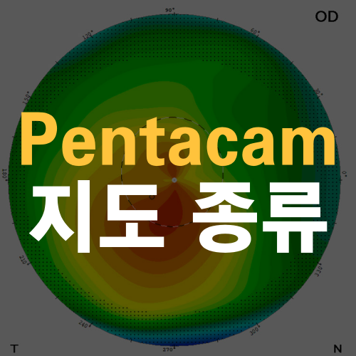 펜타캠 해석 – 지도의 종류